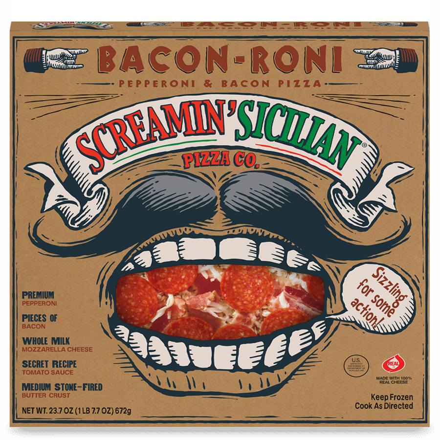 Screamin Sicilian Pizza Pepperoni Loaded Pan Breville Smart Oven Air 