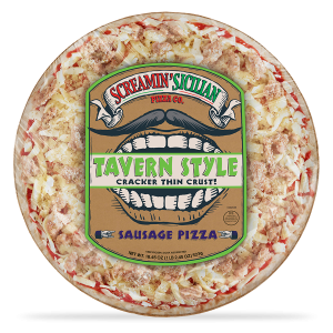Screamin Tavern Style frozen pizza